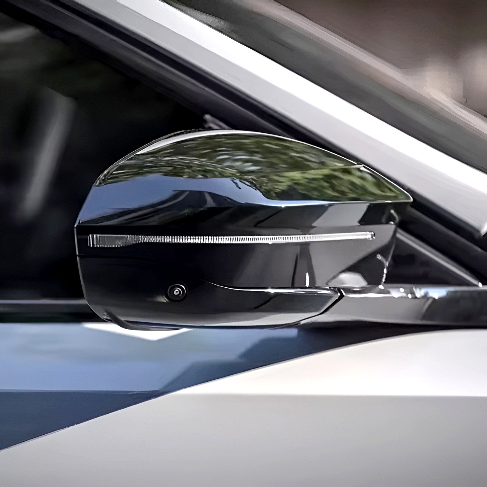 Coques de rétroviseurs type M Performance noires brillantes — BMW Série 7 G70