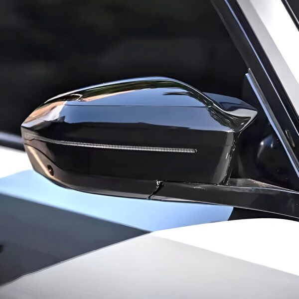 Coques de rétroviseurs type M Performance noires brillantes — BMW X3 G45