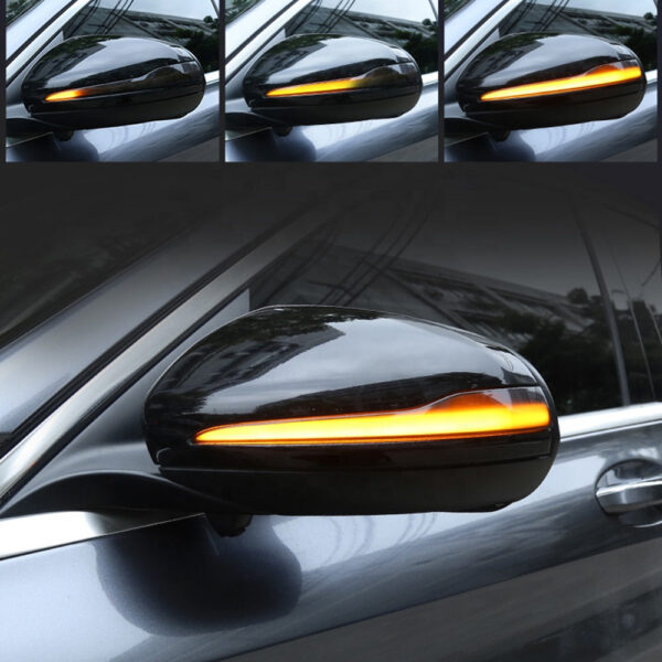 Clignotants de rétroviseurs Dynamiques Défilants LED — Mercedes-Benz Classe C W205