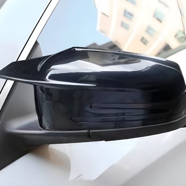 Coques de rétroviseurs noires brillantes — Mercedes-Benz Classe A W176