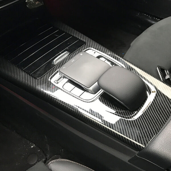 Inserts intérieurs de Portes Tableau de Bord Console Centrale Look Carbone — Mercedes-Benz Classe A C118 W177