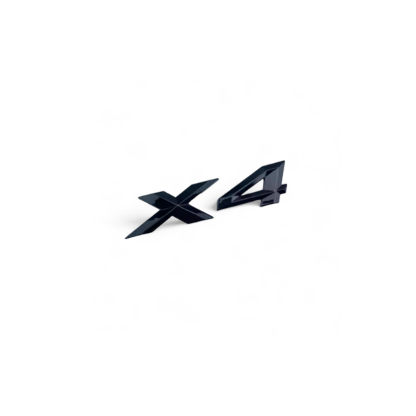 Logo de coffre noir Badge BMW X4 Xdrive 20i 20d 28i 30i 30d 35i 35d — BMW X4
